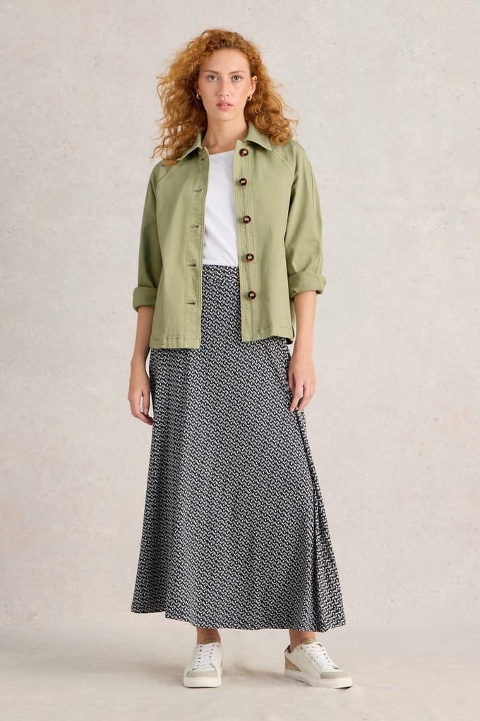 White Stuff Eden Denim Jacket Light Green Taglia: 18 REGULAR | Giacche Outlet | Donna | Blu