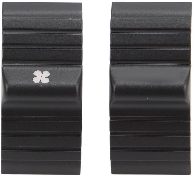 Knoppenset Klimaatregeling - Interieurknoppen - Auto Interieur - Verbeterde Esthetiek - 2 Stuks - Zwart