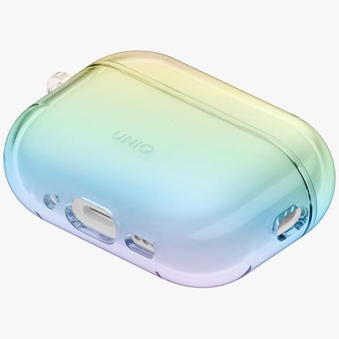 UNIQ Iridescia Hang Case for AirPods Pro 3 - Transparent-Multicolor