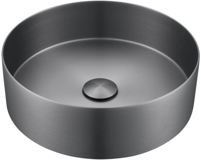 Saniclass ONE Waskom - 36x36x11cm - RVS - Gunmetal