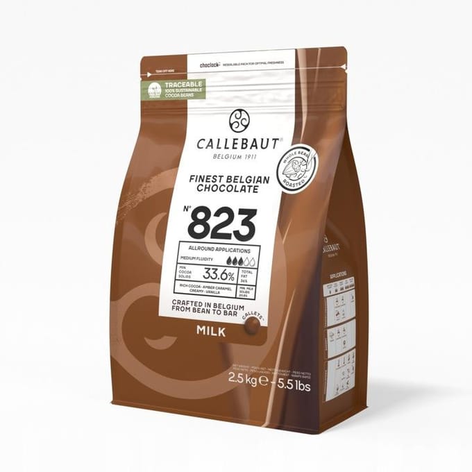 Callebaut Chocolade Callets - Melk - 2,5 kg - Belgische Chocolade