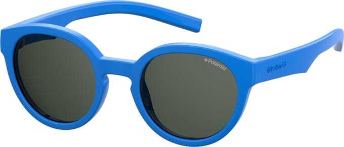 Polaroid® Onbreekbare Lichtgewicht Kinderzonnebril 4 - 8 jaar Brainy Blue UV-Bescherming Kinderbril