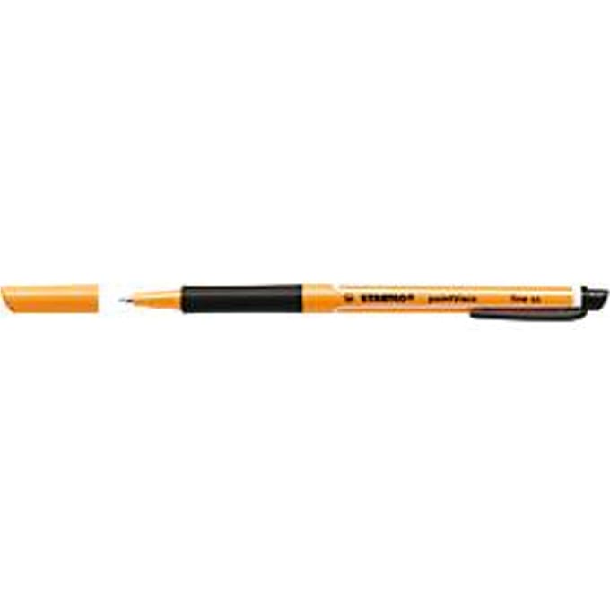 Rollerpen STABILO PointVisco 1099/46 zwart | 10 stuks