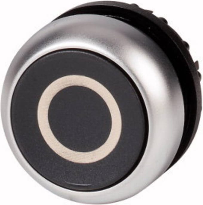 Eaton M22-DR-S-X0 Druktoets Zwart 1 stuk(s)
