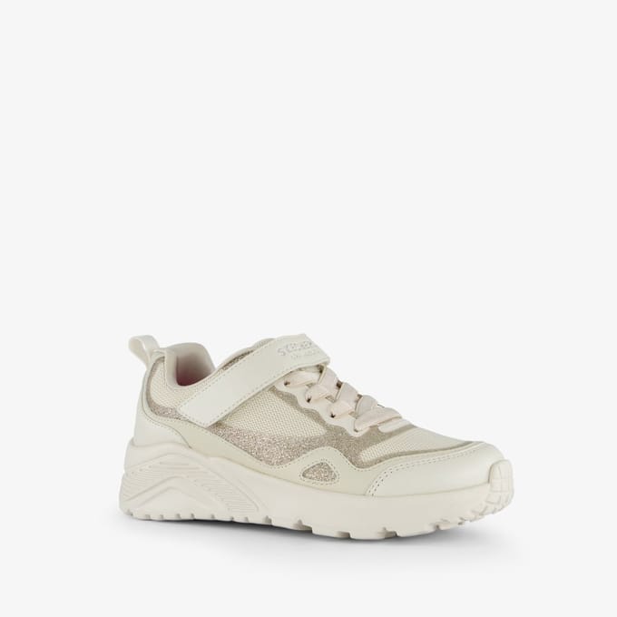 Skechers meisjes sneakers met goudkleurige details