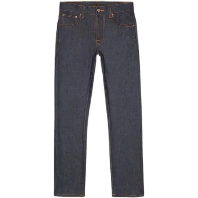 Tapered jeans Nudie Jeans Grim Tim Blue