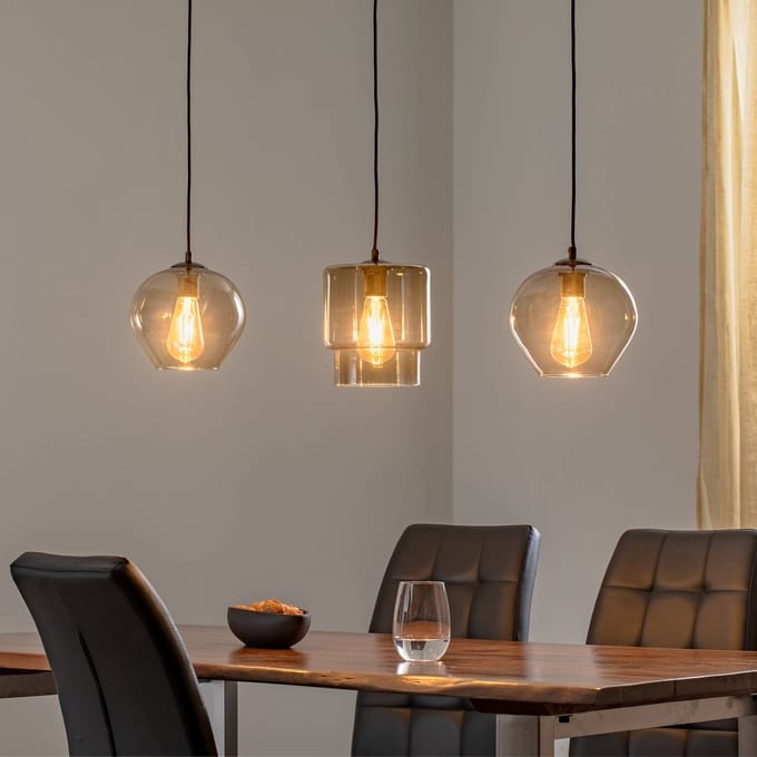 Euluna Hanglamp Svala Kappen variabel 3-lamps lineair
