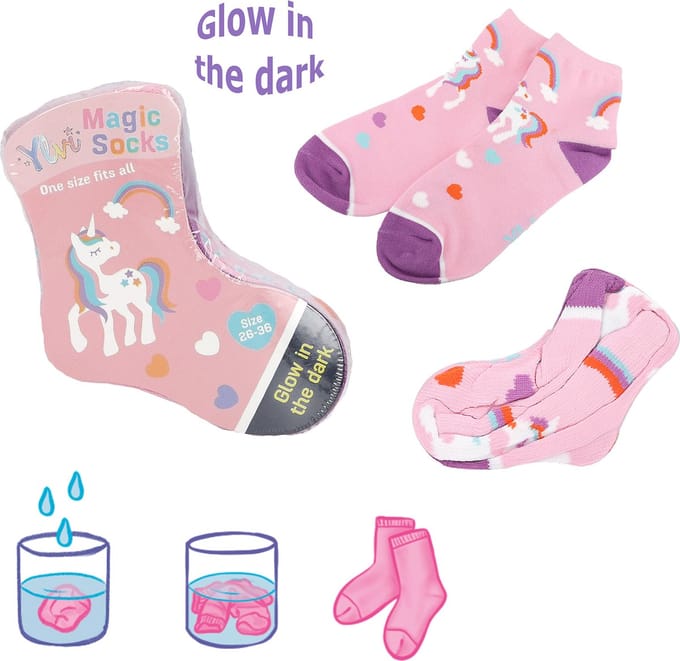 Depesche - Ylvi magische sokken met glow in the dark