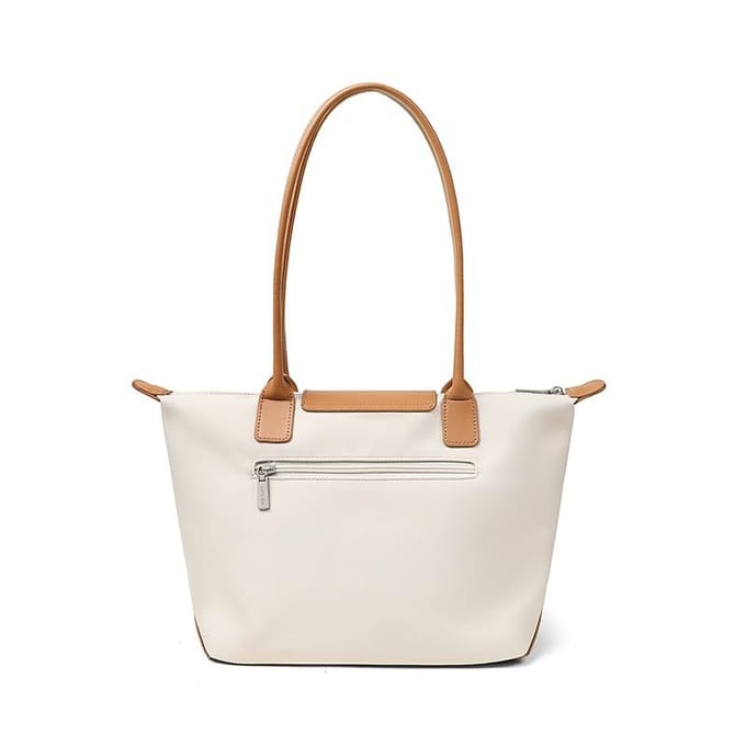 Dames Tas Tote Canvas Tote Deluxe Zomer Schoudertas white