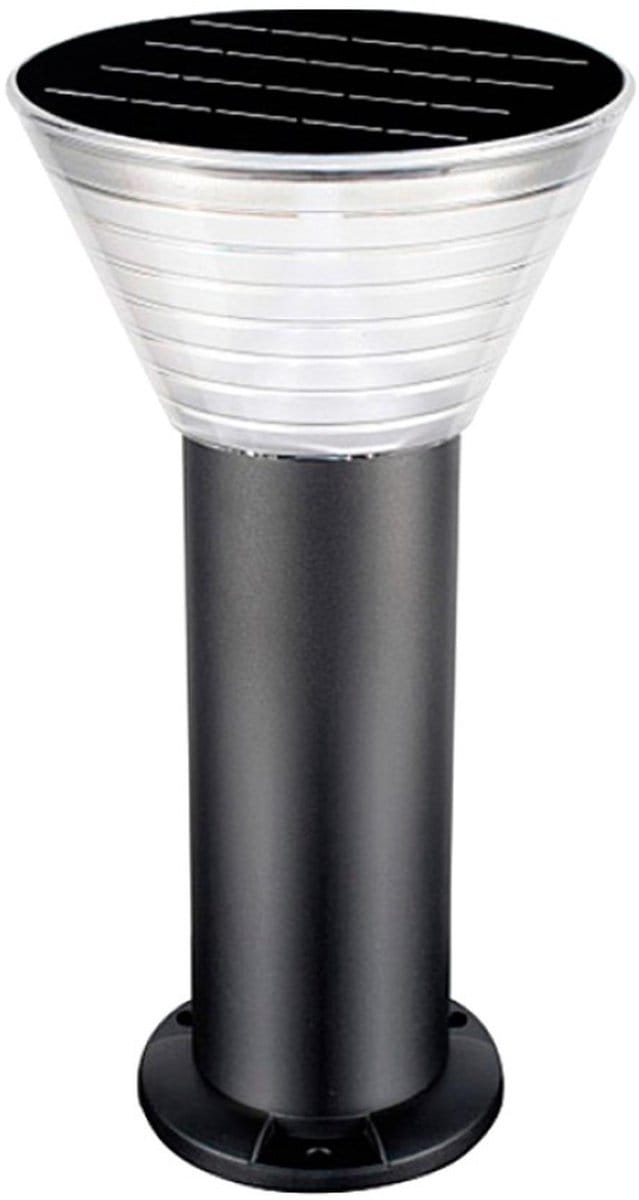 Iplux® - Rome - Solar Tuinverlichting - Warm wit - Staande lamp 60cm
