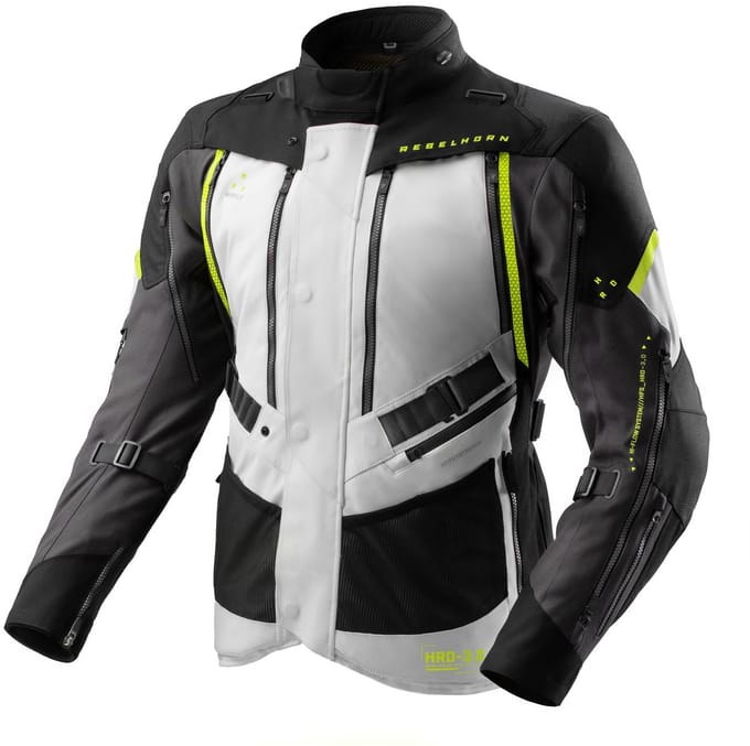 Rebelhorn Hardy 3.0 waterdichte motorfiets textieljas -