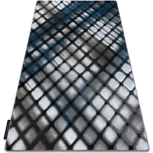 Kleden Rugsx Tapijt INTERO REFLEX 3D Geruite , blauw 80x150 cm