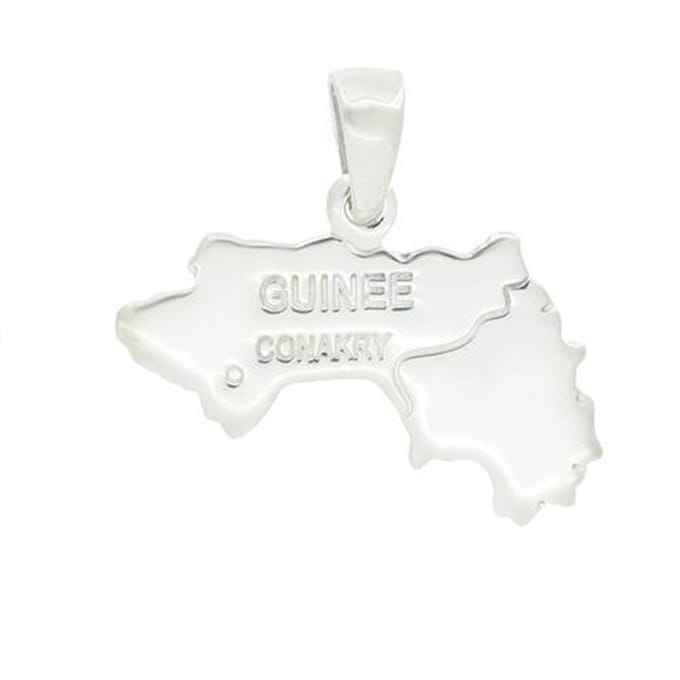 Blinx Jewels Zilveren Hanger Guinee