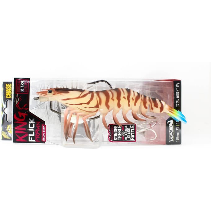 Leurre coulant Chasebaits Flick Prawn King 180 mm 49 grammes 02 (6062)