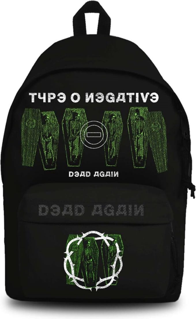 Rocksax Type O Negative - Dead Again Rugtas - Zwart
