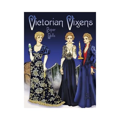 Victorian Vixens Paper Dolls - Ted Menten