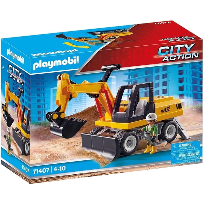 PLAYMOBIL City Action Graafmachine 71407