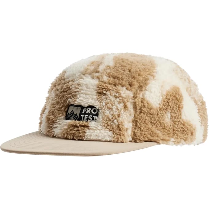 Protest Prtwheat - Pet Heren - 5-Panel teddy pet - High-pile fleece - Snapback cap