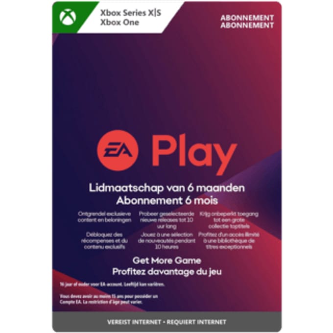 EA Play Lidmaatschap van 6 maanden