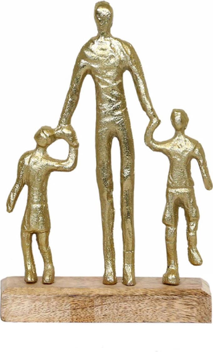 Plateaus - Table Deco Jarga 25x5x17cm Gold
