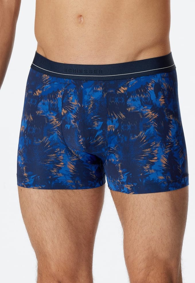 Schiesser – Pure Micro - Short – 180204 – Indigo – Maat L