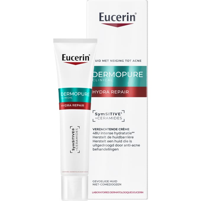 Eucerin Dermopure Clinical Hydra Repair Droge Huid Door Behandeling 40ml