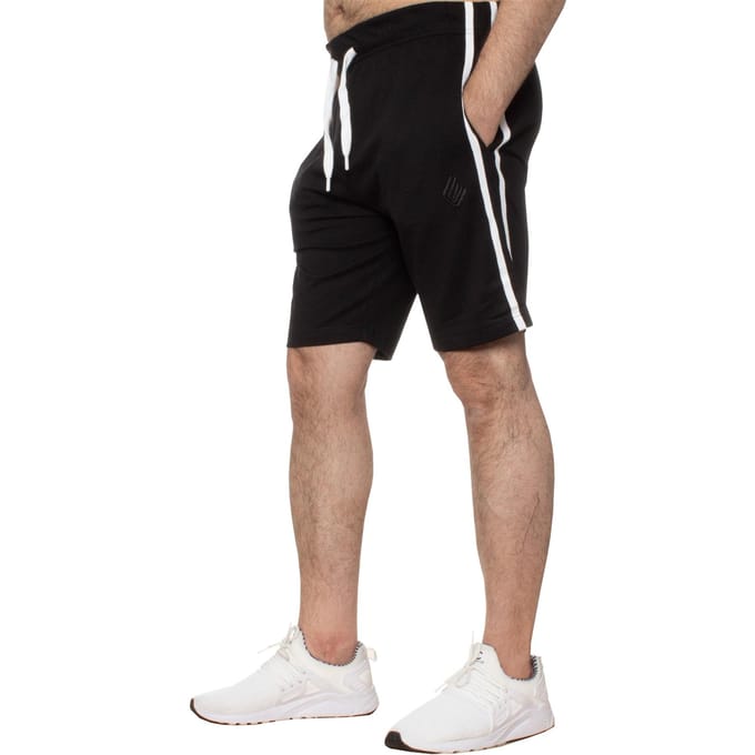 Enzo | Heren Lounge Shorts - Zwart