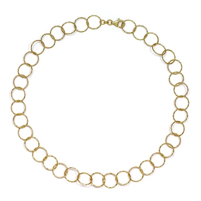 Verguld Sterling Zilveren Ketting