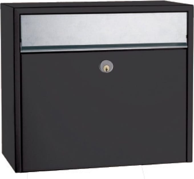 Allux Brievenbus Allux LT150 - Zwart
