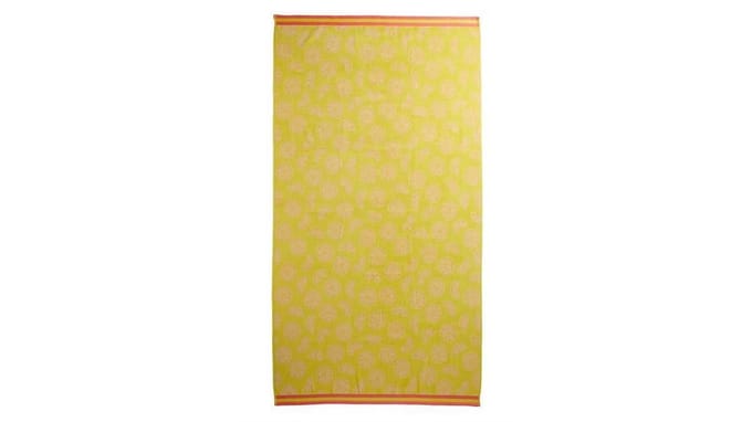 KAAT Amsterdam Citrus Delight - Strandlaken - 100x180 cm - Yellow