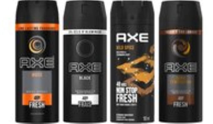AXE Deo Spray - MIX - 4 x 150 ml