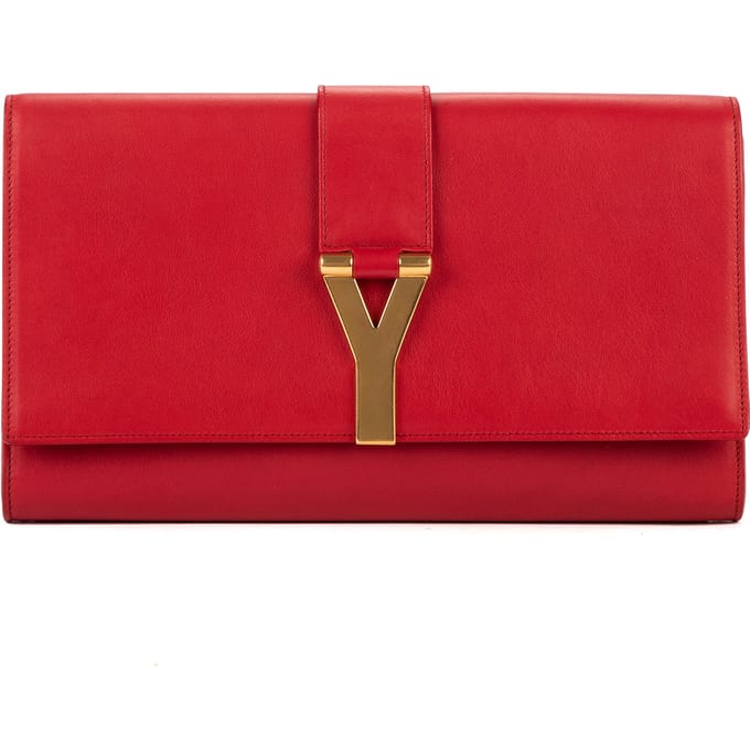 Classic Y Line Clutch  Handtas