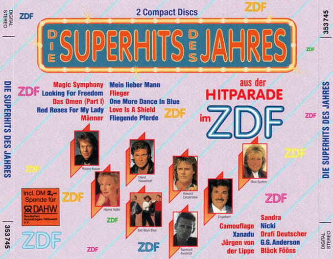Die Superhits Des Jahres Aus Der Hitparade Im ZDF