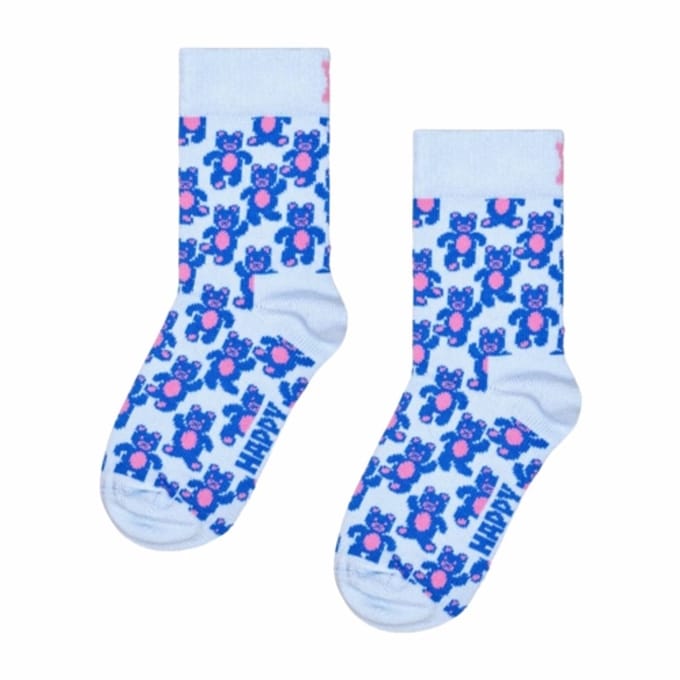 Happy Socks - Kids Teddy Bear Sock - Unisex - Sokken