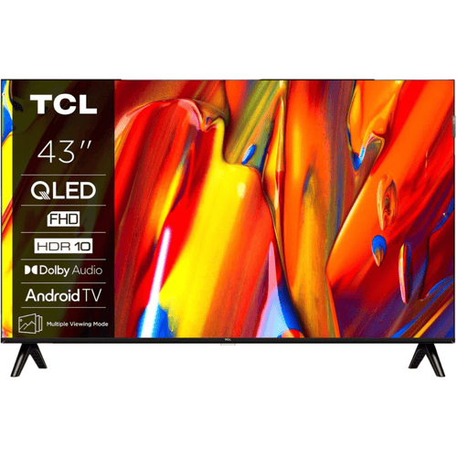 TCL 43" Flat screen TV LED 1080p (Full HD) 43V5C - V5C Series - QLED - HDR 10