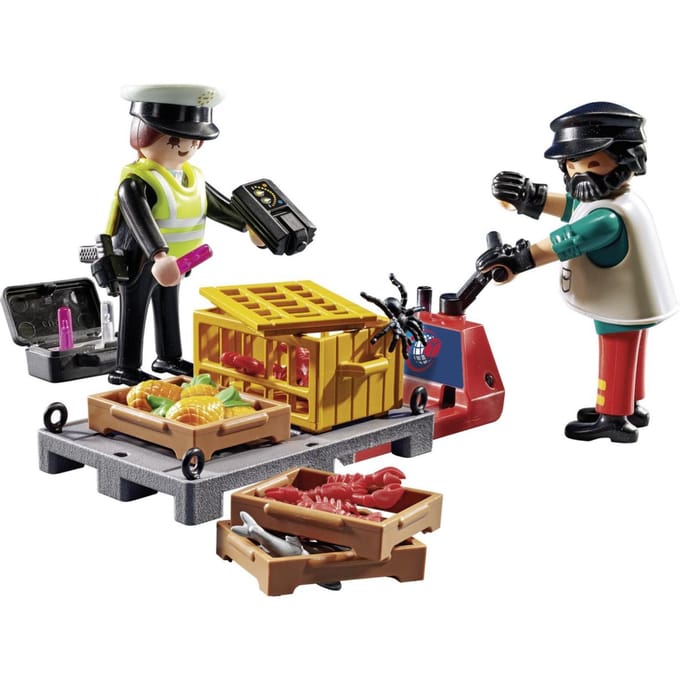 Playmobil 70775 Douanecontrole (kunststof, 4 - 6 jaar)