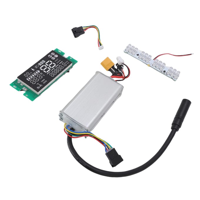 Elektrische Scooter Controller 8 Inch Aluminiumlegering Controller Controlebord Montagekit Vervanging white