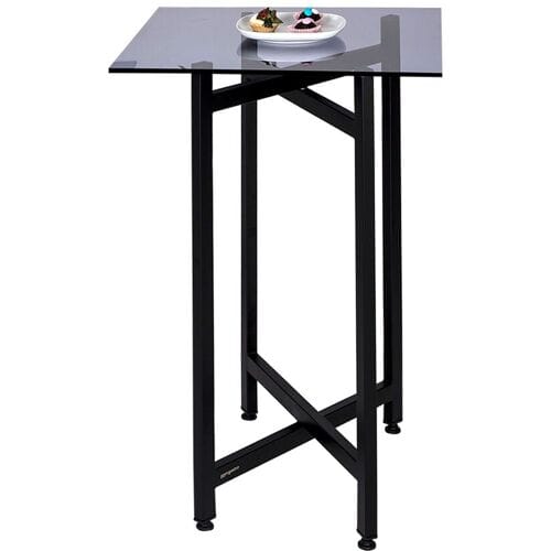 GGM Gastro Bijzettafel - inklapbaar - 50x50cm zwart