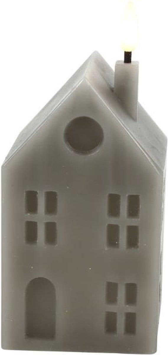 Countryfield Led Huis kaars L Grijs