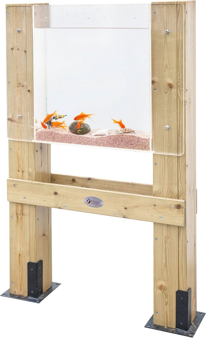Classic World Houten Waterbak Planten & Vissen.