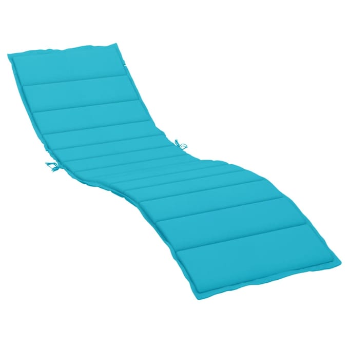 vidaXL - Ligzitzak - Kussen - Oxford - stof - (100% - polyester) - Turquoise