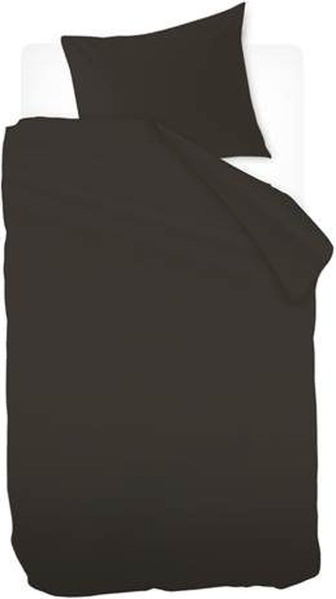 Snoozing Sade Dekbedovertrek - Eenpersoons - 140x200/220 cm - Zwart