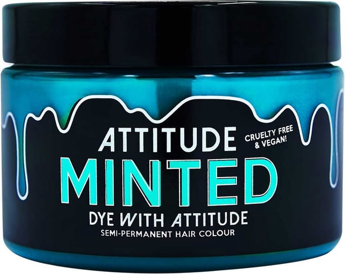 Attitude Hair Dye - Minted pastel Semi permanente haarverf - Mintgroen/Groen