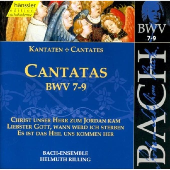 Bach-Ensemble, Helmuth Rilling - J.S. Bach: Cantatas Bwv 07, 08, 09 (CD) (Remastered)