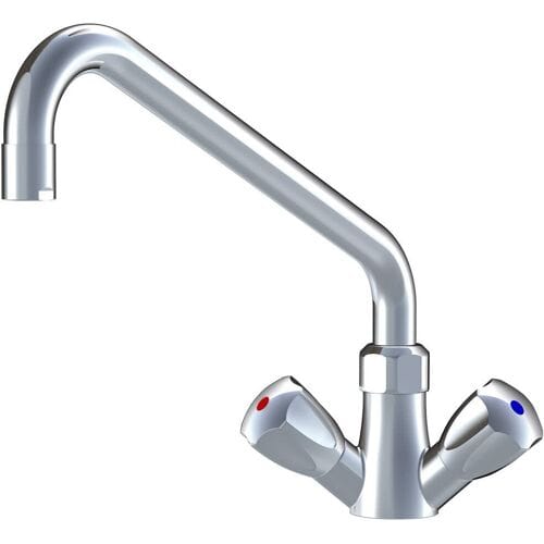 KWC Gastro two-handle sink mixer for professional kitchen, projection 30 cm K.24.41.04.000C07