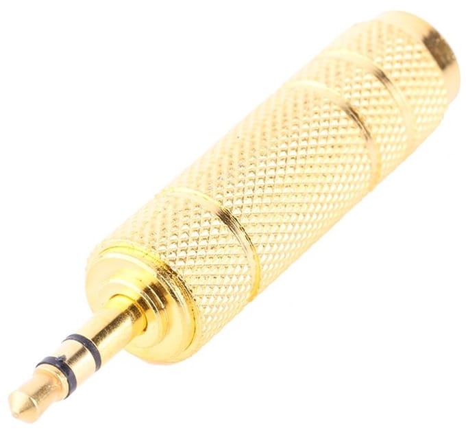 Dailygoody - Audio-adapter 3,5 mm naar 6,5 mm - Stereo Hoofdtelefoon