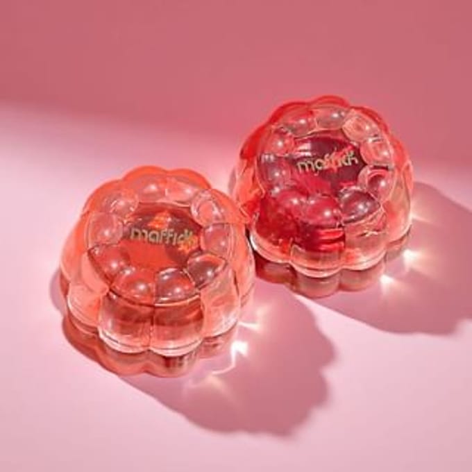 MAFFICK - Crystal Clear Jelly Lip Gloss - 3 Colors 02# Guava - 2.5g