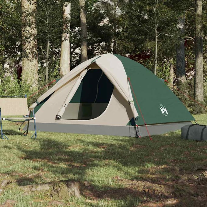 vidaXL - Koepeltent - 6-persoons - waterdicht - groen