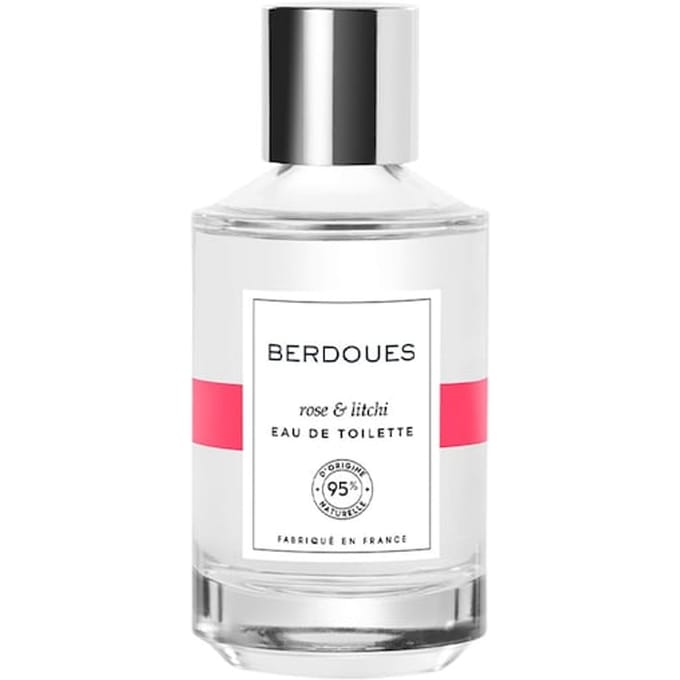Berdoues Eaux de Toilette 95% Organics Roos & lychee Damesparfum Unisex 100 ml