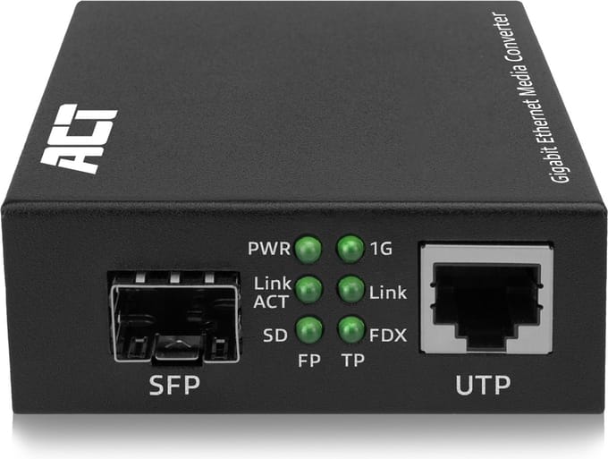 ACT Gigabit Ethernet Media Converter AC4451